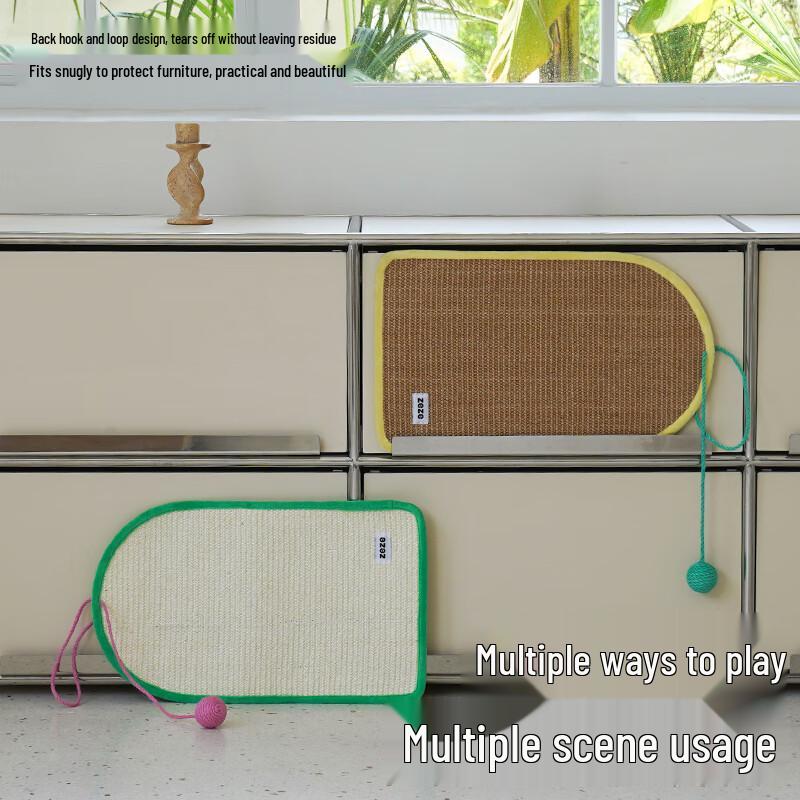 ZEZE Sisal Cat Scratch Pad & Sofa Protector