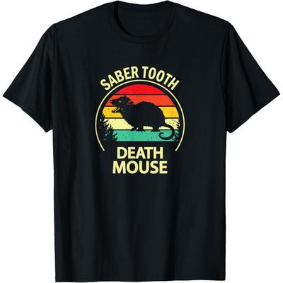Funny Vintage Retro Death Mouse Possum Lover T-Shirt