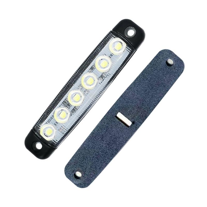 6LED Turn Signal Stop Brake Light For Car Trailer Truck Pickup Indicator Waterproof Taillamp Side Marker Lamp Tail Light