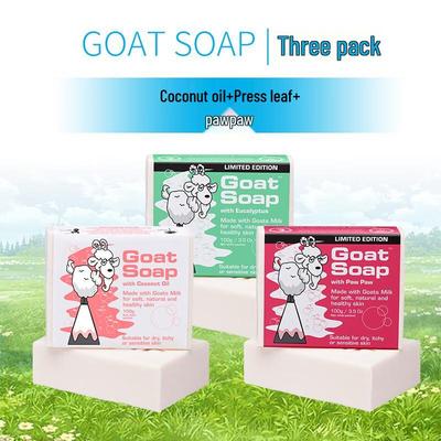 Australian Goat Milk Soap (Coconut, Eucalyptus, Papaya)