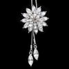 Snowflake tassel long sweater chain women's tide simple and versatile fashion temperament accessories pendant