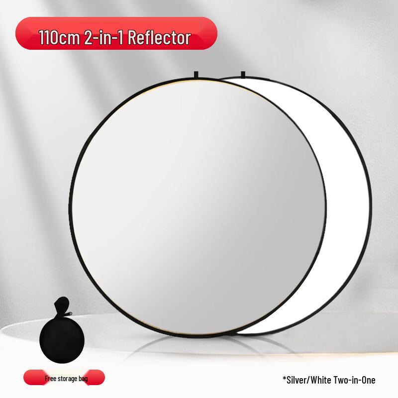 OLOEY 2-in-1 Foldable Photography Reflector