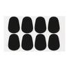 64pcs Food Grade Silicone 0.8mm 0.5mm Oval Mouthpiece Cushions Alto Tenor Saxophone Clarinet Beginner Enthusiast