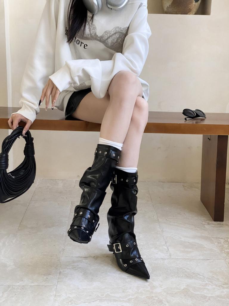 2025 podzim nové špičaté tenké jehlové vysoké podpatky temperamentní štíhlé francouzská móda sexy krása dámské internetové celebrity boty