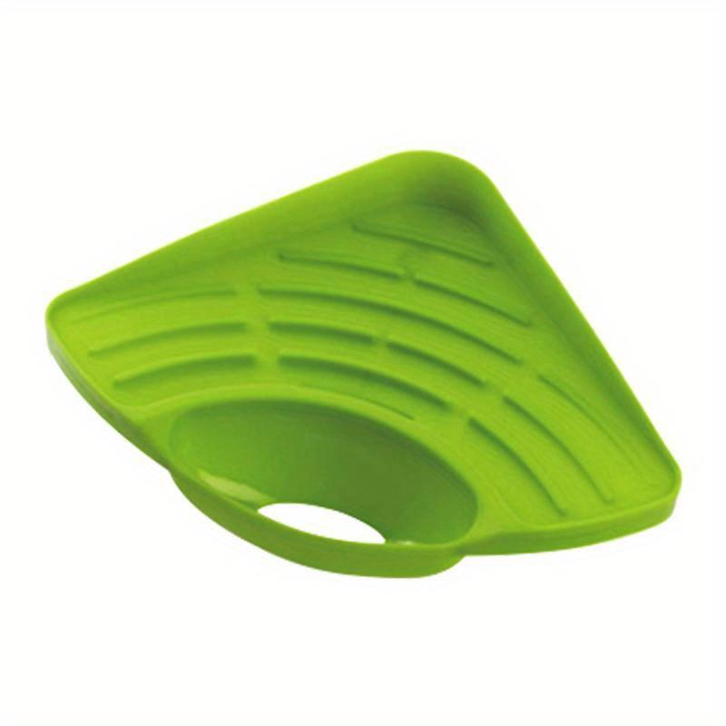 Kitchen Sink Corner Drain Basket Shelf Fruit Vegetable Drain Basket Sink Drain Rack Sponge Holder Organizer Kitchen Accessories