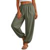 Damen locker lässige Hose – Schnelltrocknende Cargohose mit Kordelzug