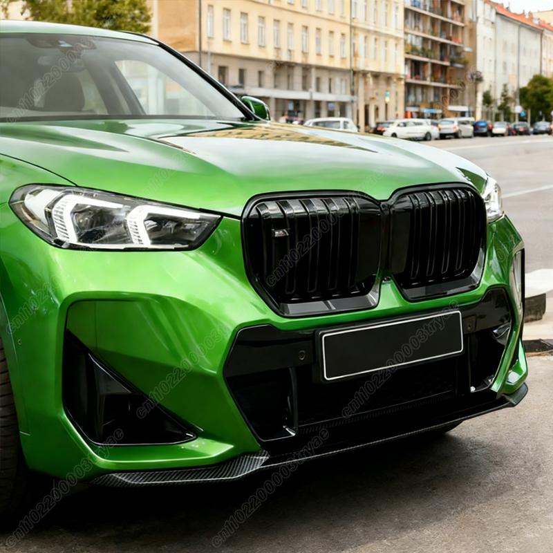 Voor BMW X1 U11 Sportversie 2023 2024 Auto Voorbumper Spoiler Lip Splitter Beschermhoes Carrosserie Decoratie Modificatiekit
