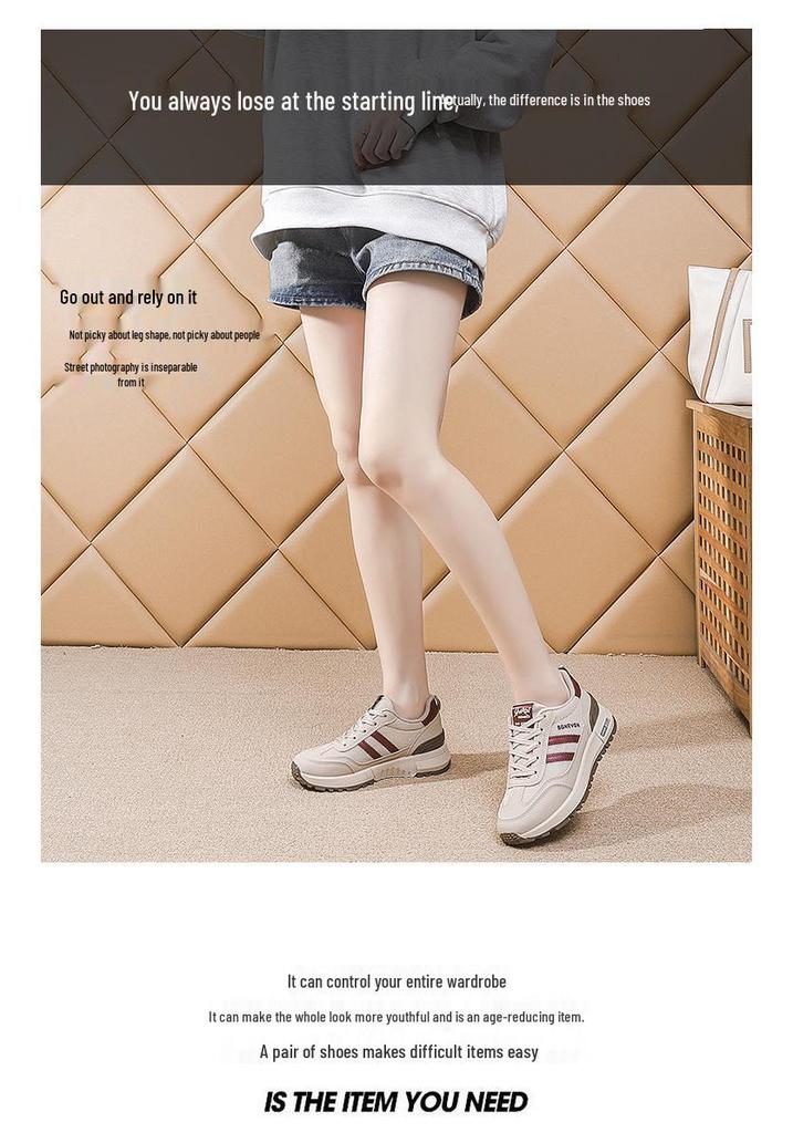 Women's Breathable Korean-Style Retro Running and Travel Shoes