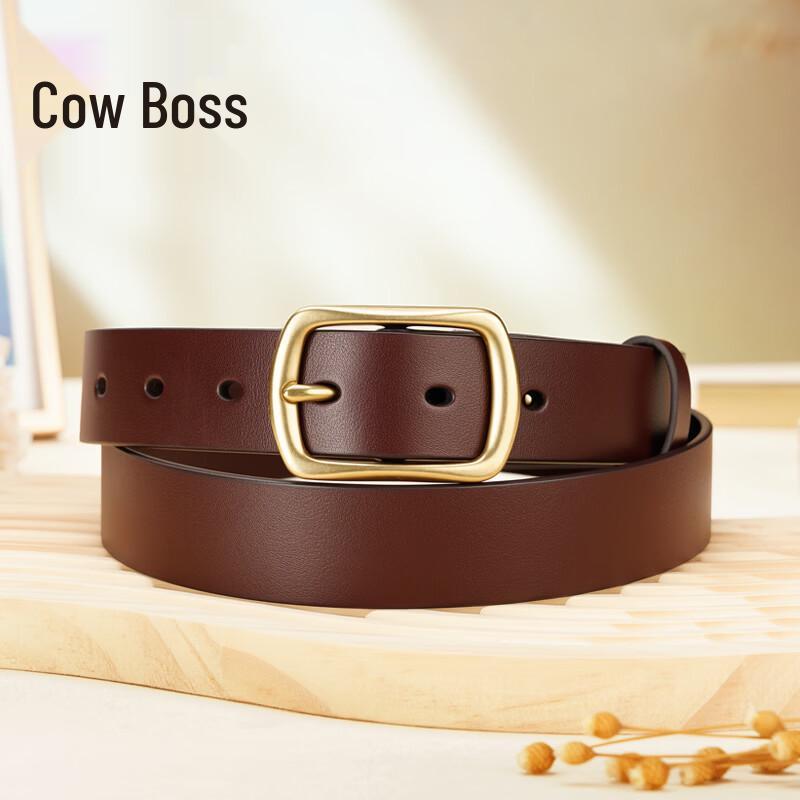 

Женский ремень из натуральной кожи с медленной пряжкой-булавкой 105cm (Adjustable)