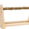 Bird Activity Center for Small Parrots - Interactive Gym Stand with Chewing Toys