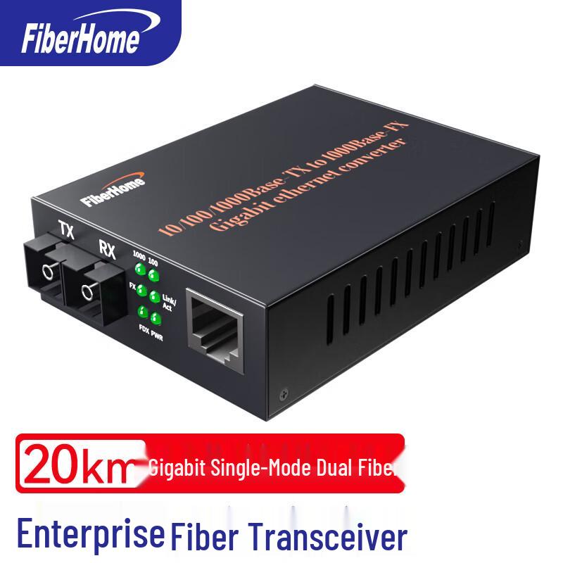 FiberHome Enterprise Fiber Optic Media Converters & Rack