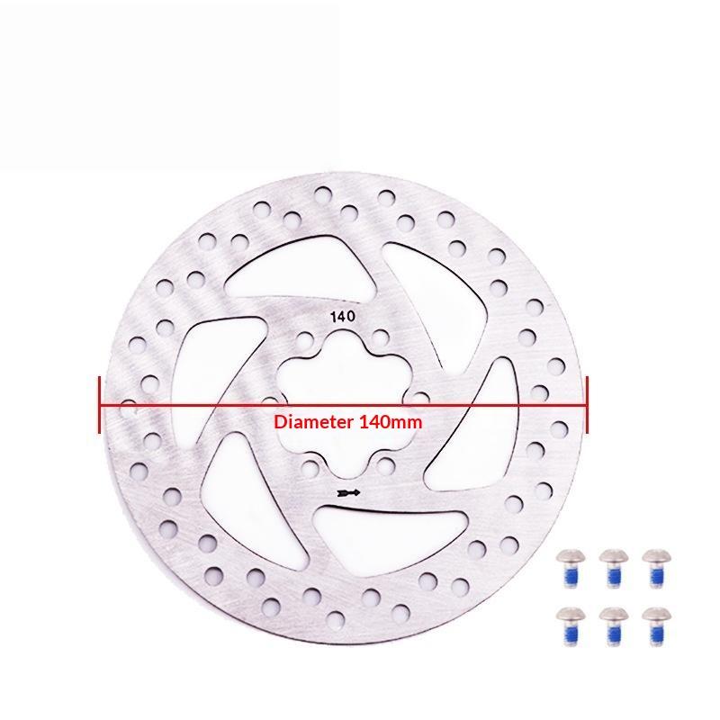 

1 Set For Kukirin G2 Pro/G2 Max Electric Scooter 140Mm Stainless Steels Brake Disc Roter Parts For Kukirin Disc Brakes Spare A1
