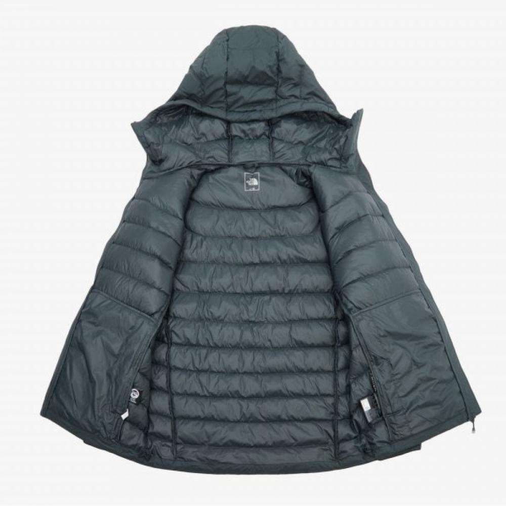 The North Face Men S rdS Down Hoodie   Stone Gray Nj1dq57c