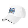 Swimming Frutiger Aero Fish Cap Casual Baseball Caps Adjustable Hat Hip Hop Summer Unisex Baseball Hats Customizable