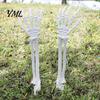 Halloween Skeleton Hands 1 Pair Hand Yard Stake, Fake Bone Ground Outdoor Holiday Decorations Insert Decor for Graveyard Cemetery Lawn Display, Spooky