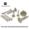 Jade Grinding Needle - Electroplated Diamond T-Shaped 6mm Shank Grinder with Inclined Nail Head