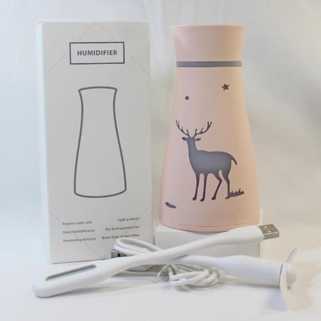 220ML Mini Portable Ultrasonic Air Humidifer Aroma Essential Oil Diffuser USB Mist Maker Humidifiers for Home