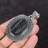Black Tourmaline Rough Pendant Gemstone Jewelry 925 Sterling Silver Pendant Handmade Pendant Vintage Jewelry Gift For Friend Antique Jewelry