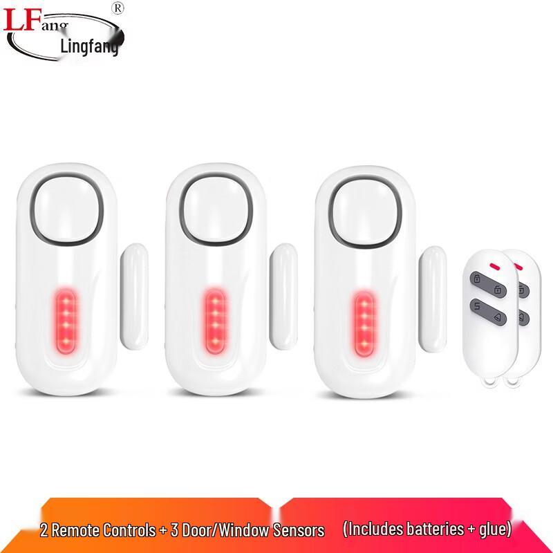 LFang KR-D2 Wireless Door/Window Sensor Alarm Kit