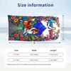 Dog Theme Beach Towel Personalized Custom Name & Text Soft Quick Dry Beach Towel for Swimming Travel