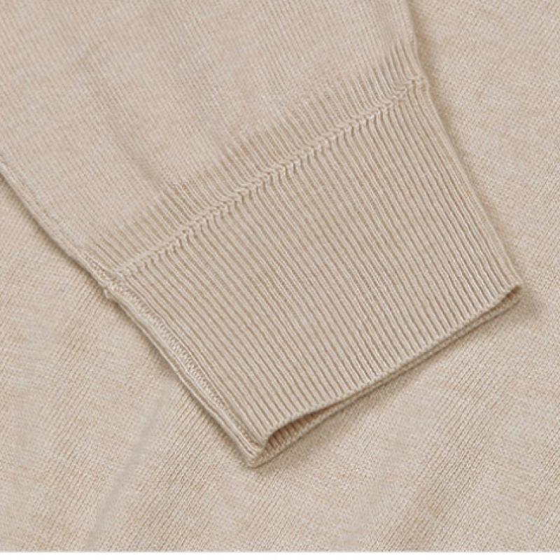  Shs Miss  V Neck Strap Wool Knit