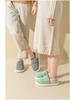 Women's Winter Indoor/Outdoor Cotton Slippers - Closed Heel, Thick Sole, Warm and Cozy