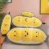 Fluffy Durian Hugging Pillow Soft Durian Plush Toy Fruit Durian Plush Pillow  Festival Party Decor