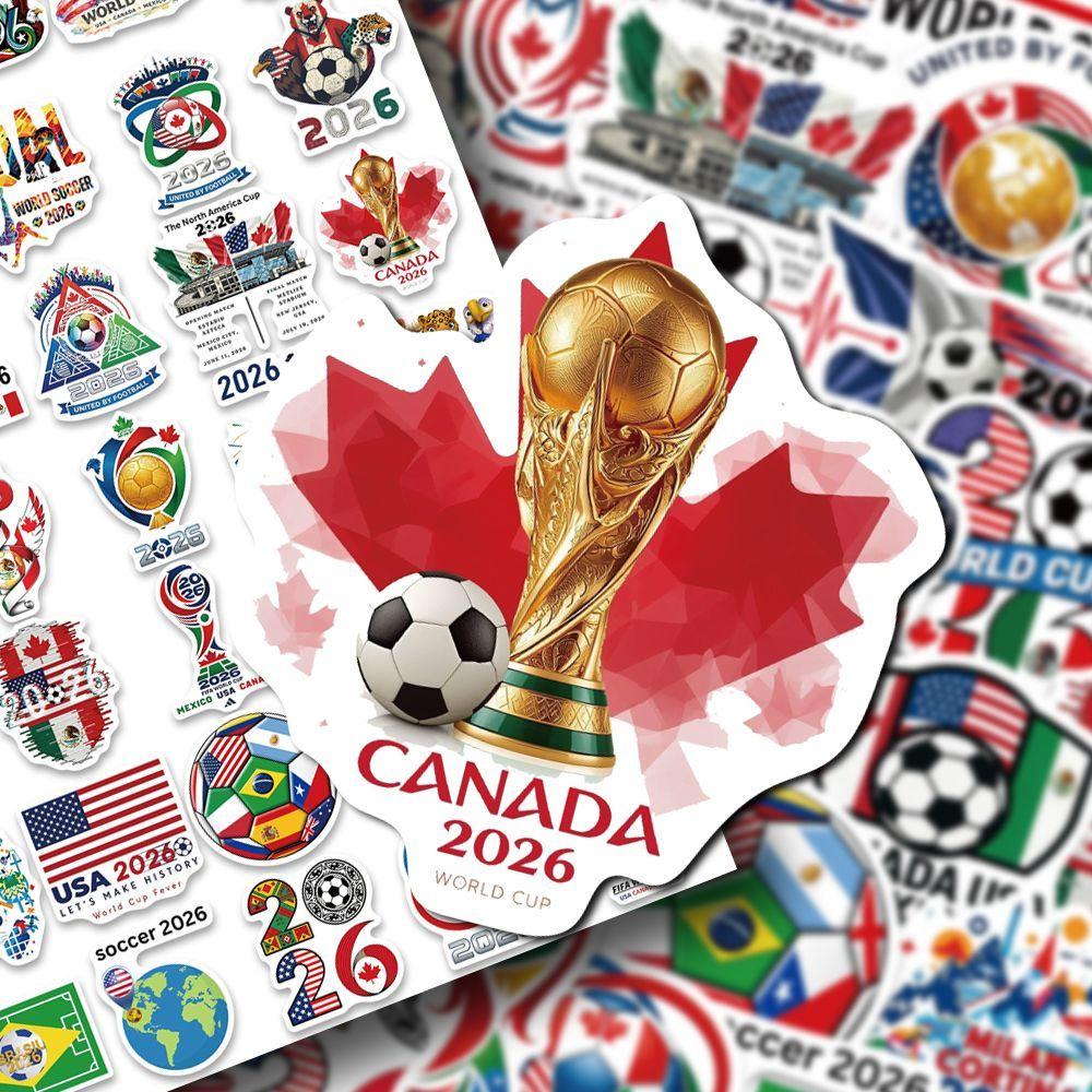 100PCS World Cup Stickers - Football Stars Ins-style Decals