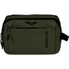 Wings Rook Travel Cosmetic Bag Dark Green