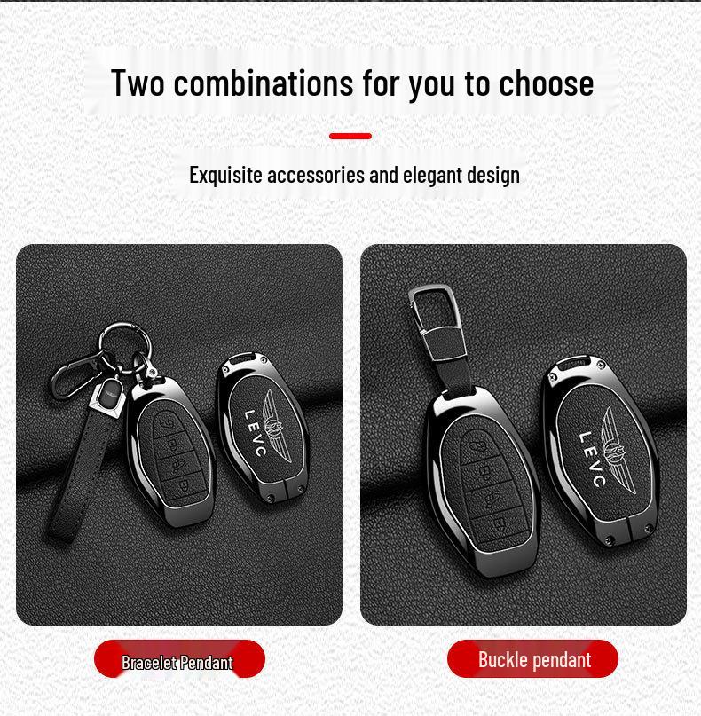 Étui de protection pour clé de voiture à télécommande Geely Yizhen LEVCL380 pour hommes et femmes