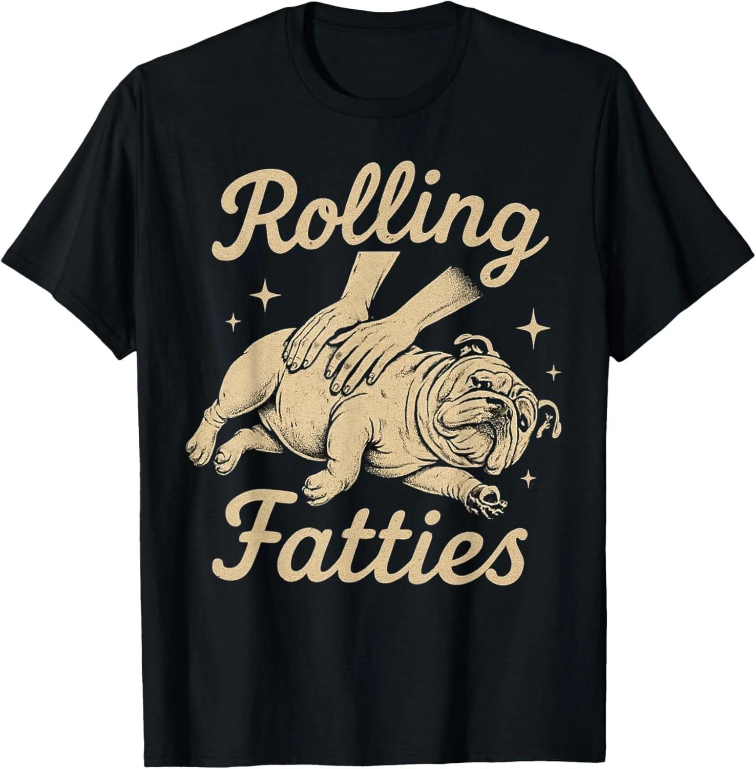 Funny Cute English Bulldog Lover Puppy Owner Bulldog Fatty Gift Unisex T-Shirt 3XL