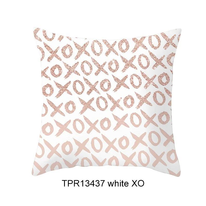 Simple Geometric Style Pillowcase Living Room Office Home Pillowcase Car Ornaments