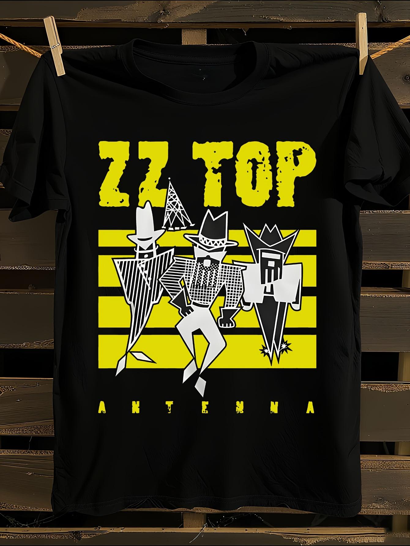 ZZ Top Antenna Graphic Tshirt XL