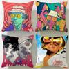 Classic Movie Fear Loathing Las Vegas Cushion Cover Soft EasyWash Pillow Case Versatile for Couch Bed Travel and Office