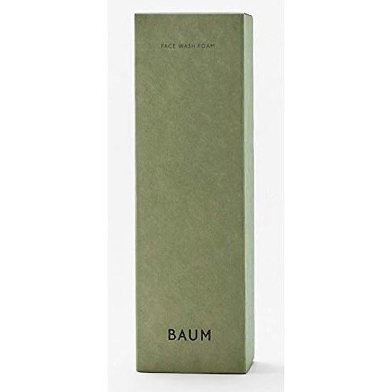 BAUM Face Wash Foam 150g Cleansing Woodland Winds Scent Skincare Moisturizing Bare Skin Forest Bathing Unisex Mens Gift Present Birthday Organic Trees