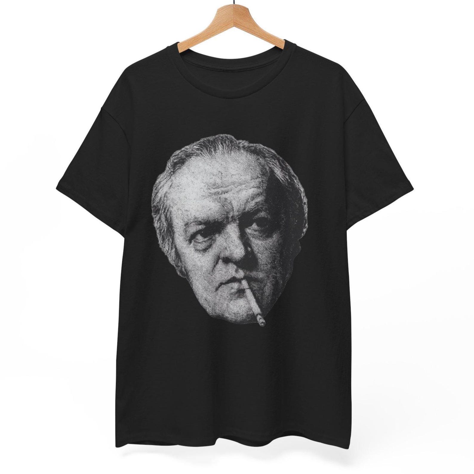 William Blake T-Shirt: Visionary Poet Graphic Tee, Romantic Dark Art M