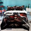 3PCS Assassin Bedding Set,Including 1pc Duvet Cover And 2pcs Pillowcases Perfect for Bedroom, Dormitory, Large size Fan Christmas gift