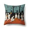 Halloween Pillowcase Car Waist Pillow Pumpkin Sofa Cushion Cover Office Home Living Room Pillowcase