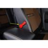 Red ABS Cover Trim 1pcs Fit For Ford Ranger 2015- Seat Adjust Handle Button