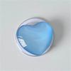 Desktop Magnetic Phone Holder Cute Glass Love Heart Design Cell Phone Support Stand For  Magsafe iPhone 16/15/14/13/12 Pro Max