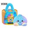 Skin Friendly Soft Pillow Cute Dumpling Plush Toy, Stuffed for Stress Relief And Anxiety Sensory Toy Focus Relief, Kawaii Food Plushie