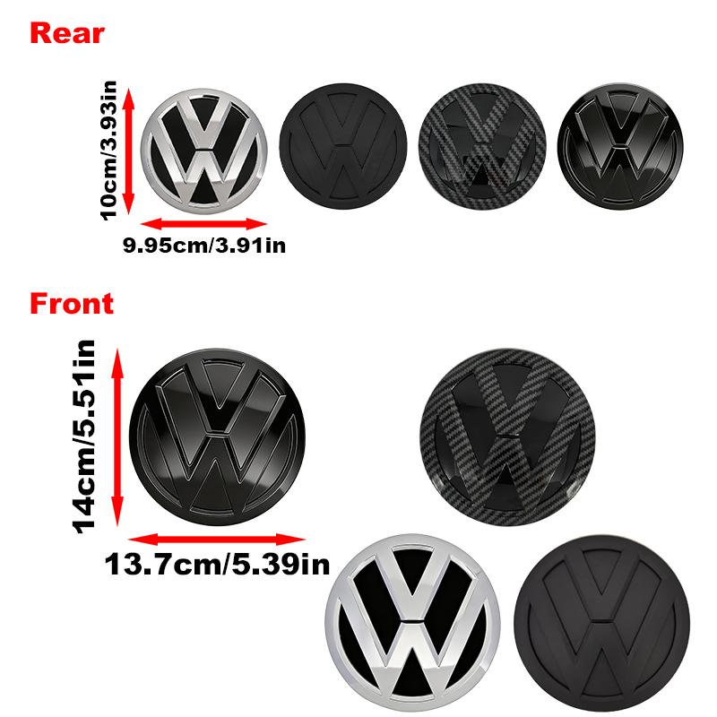 T28For Volkswagen VW Passat B8 2016 2017 2018 Logo Car Badge Hood Front Grille Rear Trunk Emblem Decoration Replacement Accessories