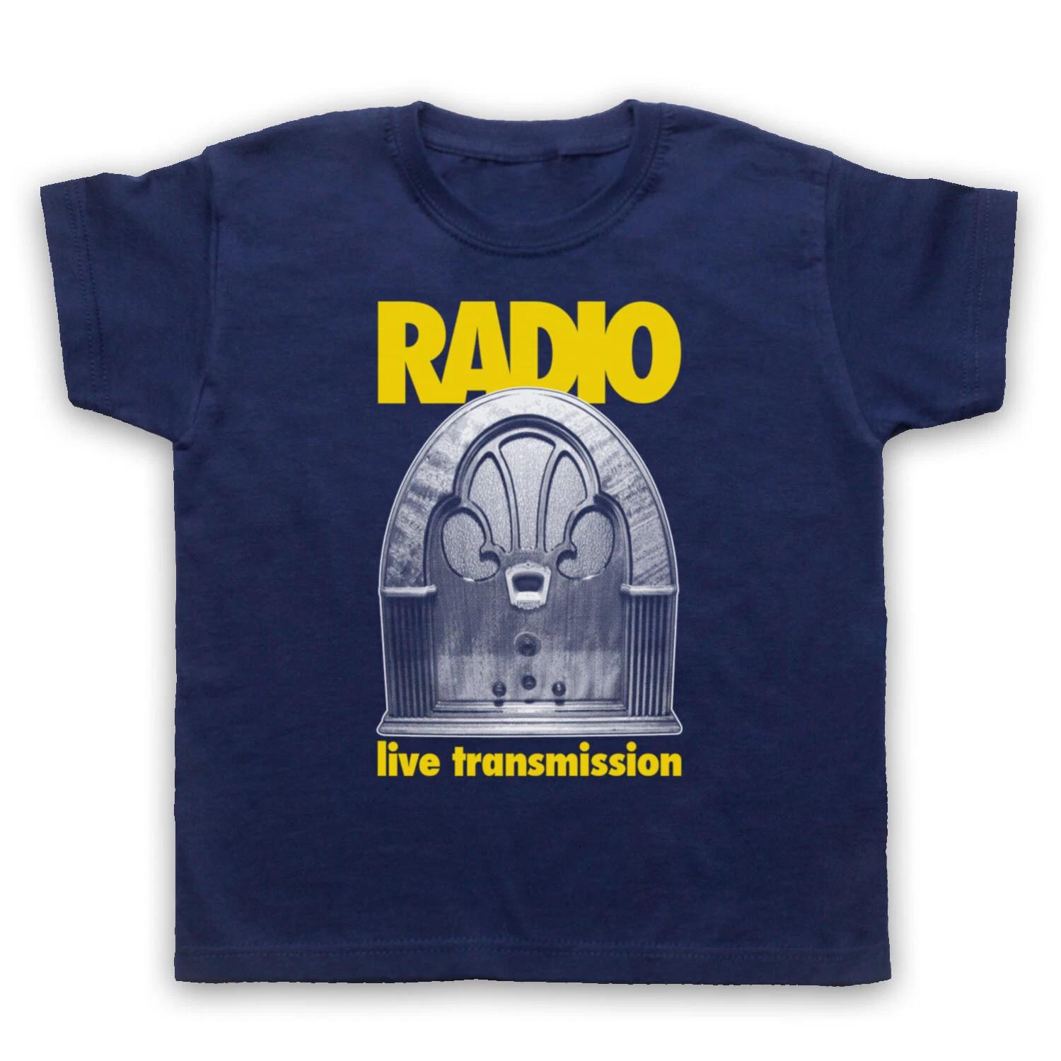 RADIO LIVE TRANSMISSION JOY CURTIS DIVISION ROCK BAND KIDS CHILDS T-shirt 120