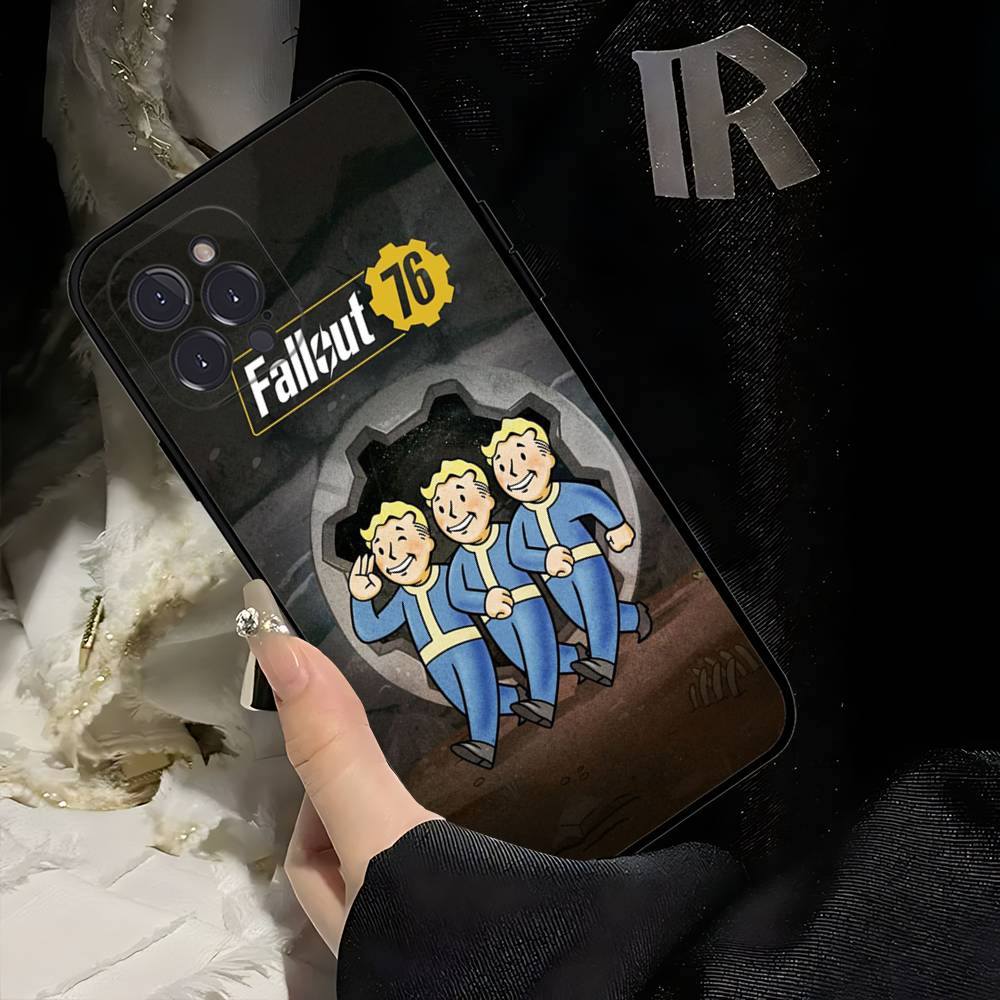F-Fallout S-Series 4 Cool Game For IPhone 17 16 15 14 13 12 11 Pro Max 13 17Air Shockproof Soft Phone Cases Coque