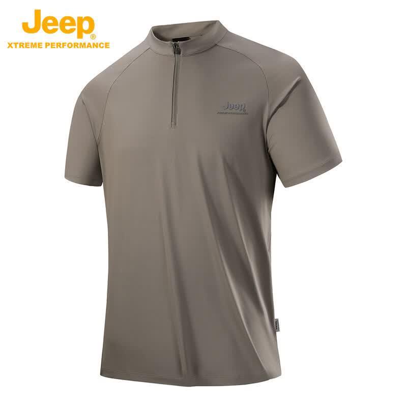 JEEP Men s Ice Silk Quick Dry Running T-Shirt 3XL