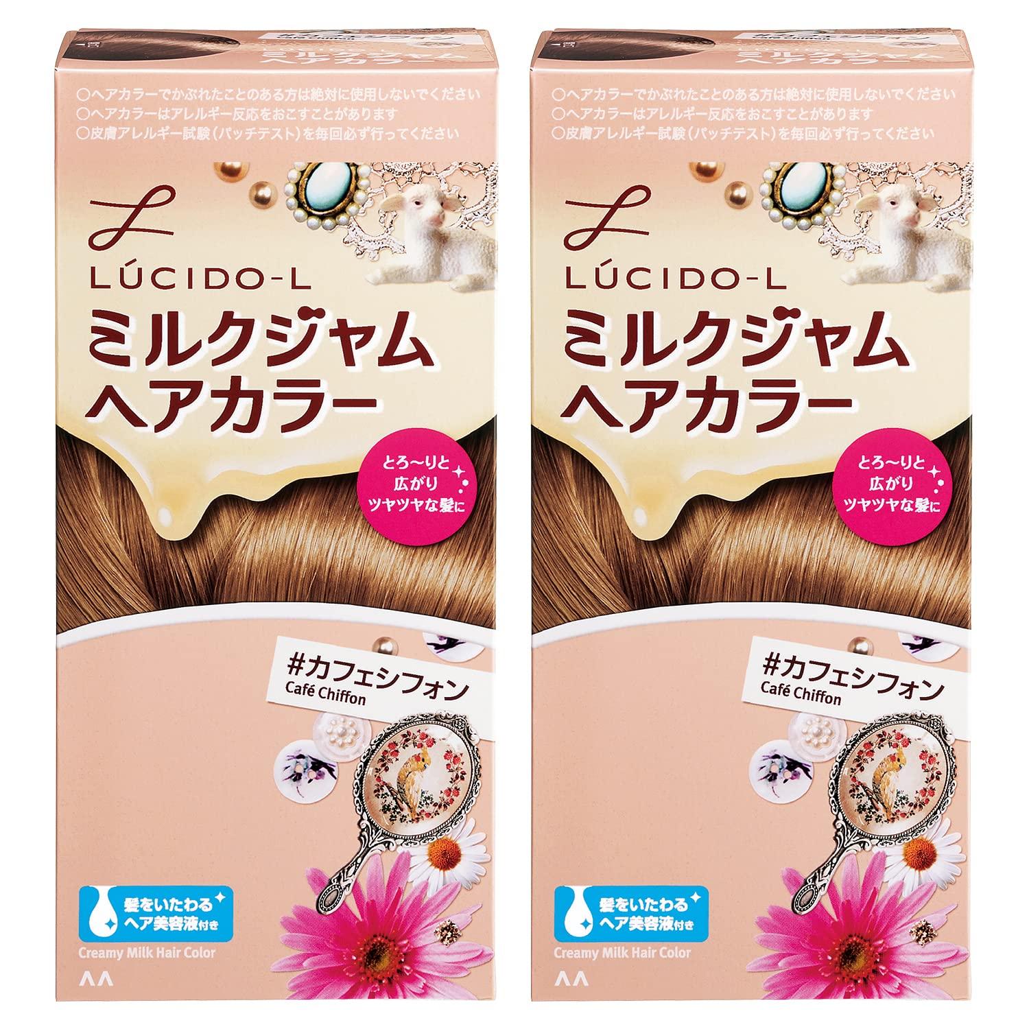 

Bulk Milk Jam Hair Color Chiffon x Purchase LUCIDO-L #Cafe 2-Pack (Quasi-drug)