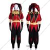 Le Cirque des Monstres Pierrot Clown Ensemble Complet Costume Cosplay Perruques Halloween Vêtements de Jeu de Rôle Vêtements Masque Chapeau Unisexe