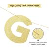 Congrats Grad Banner Gold Glitter Pre-Strung Congrats Grad Sign - 8ft -No DIY - Graduation Party Decorations for Class of 2025 Graduation Decorations