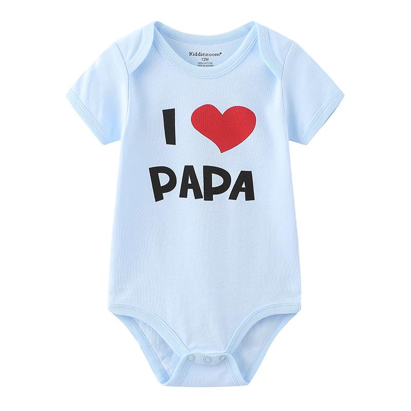 Baby Clothes Short Sleeve Cotton Baby Girl Clothes O-neck Cartoon Infantil Baby Boy Clothes Newborn Toddlers Jumpsuits Pajama Clothing BDS10