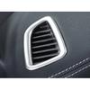 For Mercedes-Benz GLC Silver Steel 2016-22 Dashboard Side Outlet Vent Cover Trim